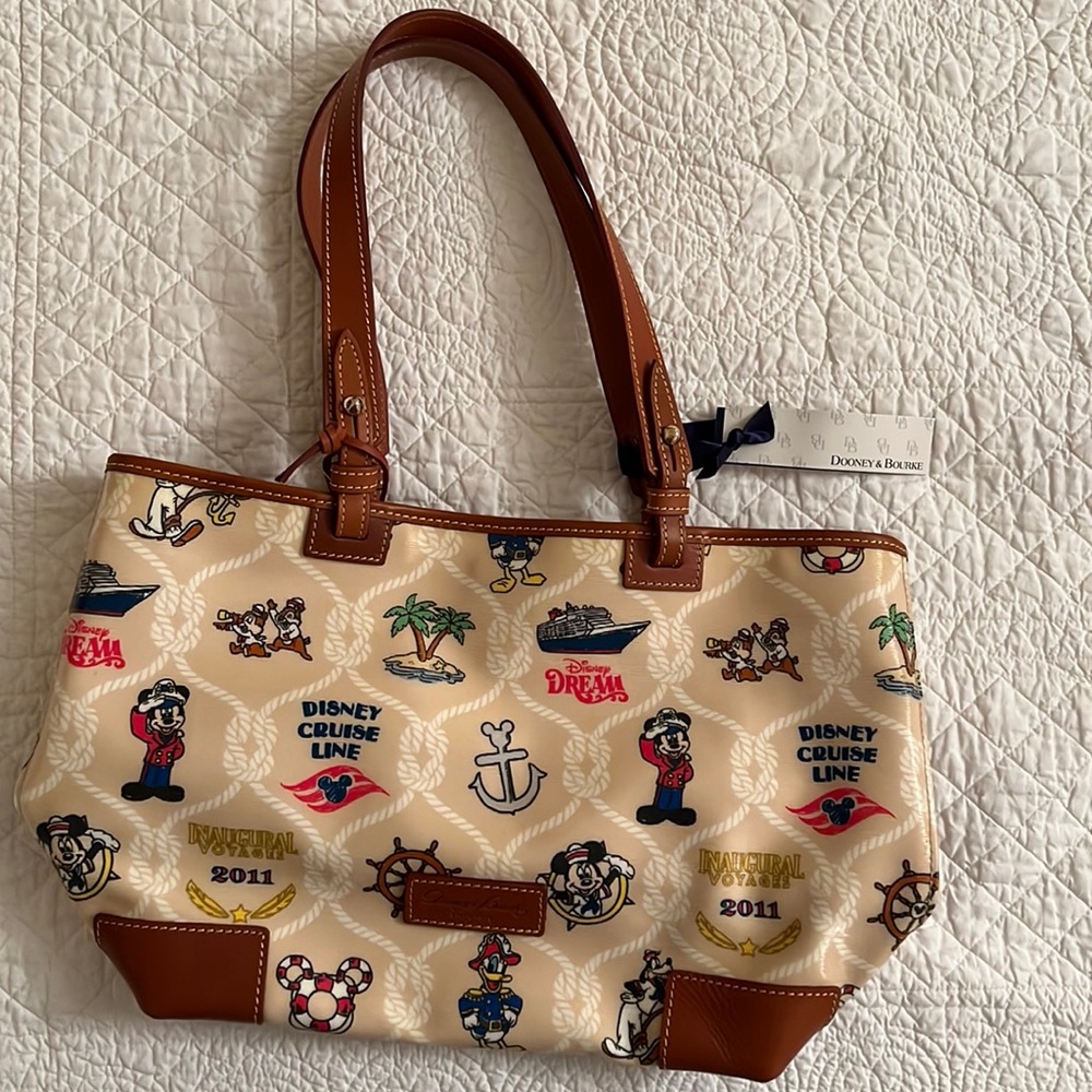Dooney and Bourke Disney Dream 2011 Inaugural cruise shoulder bag